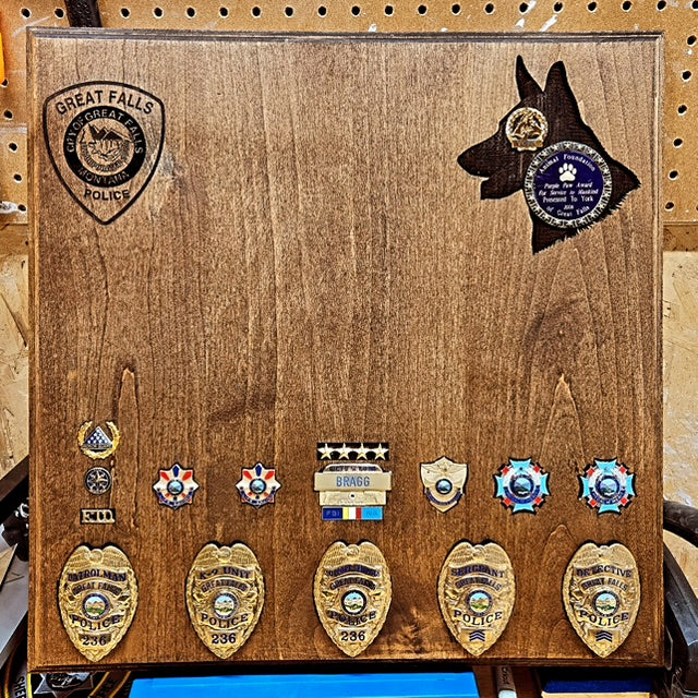 Custom Engraved Wooden Sign