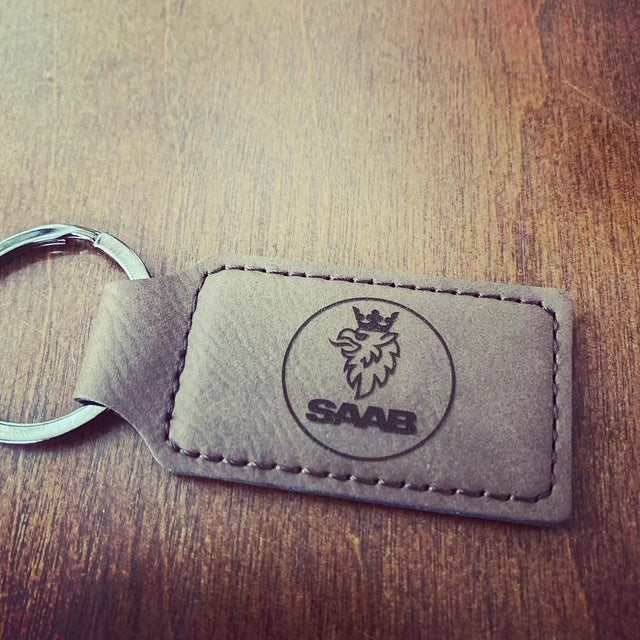 Leatherette Keychain