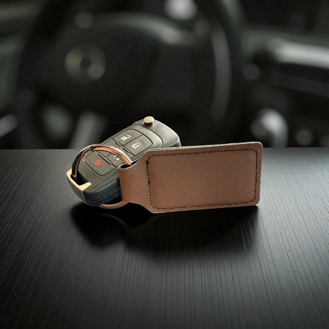 Leatherette Keychain