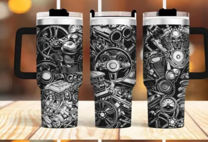 Car engine Parts Design