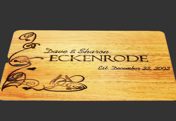 Personalized Engraved Cutting Board
