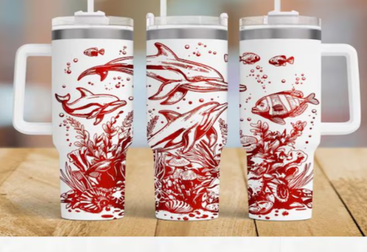 Dolphins and Ocean Life Design