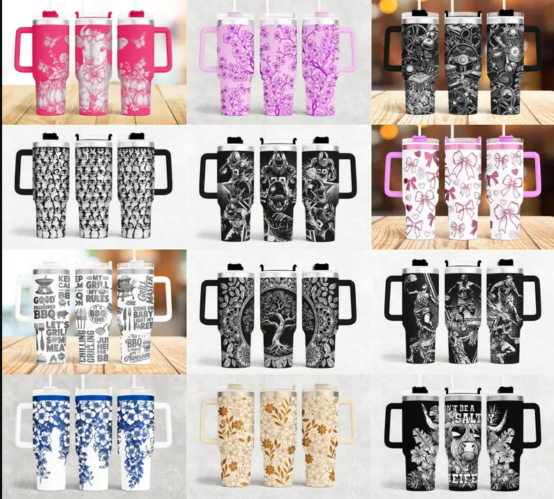 Tumbler full wrap designs