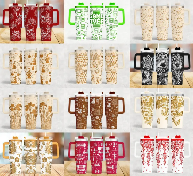 Tumbler full wrap designs